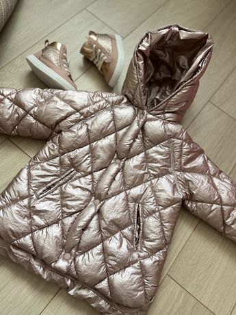 Куртка курточка плащ пальто Zara 92 98