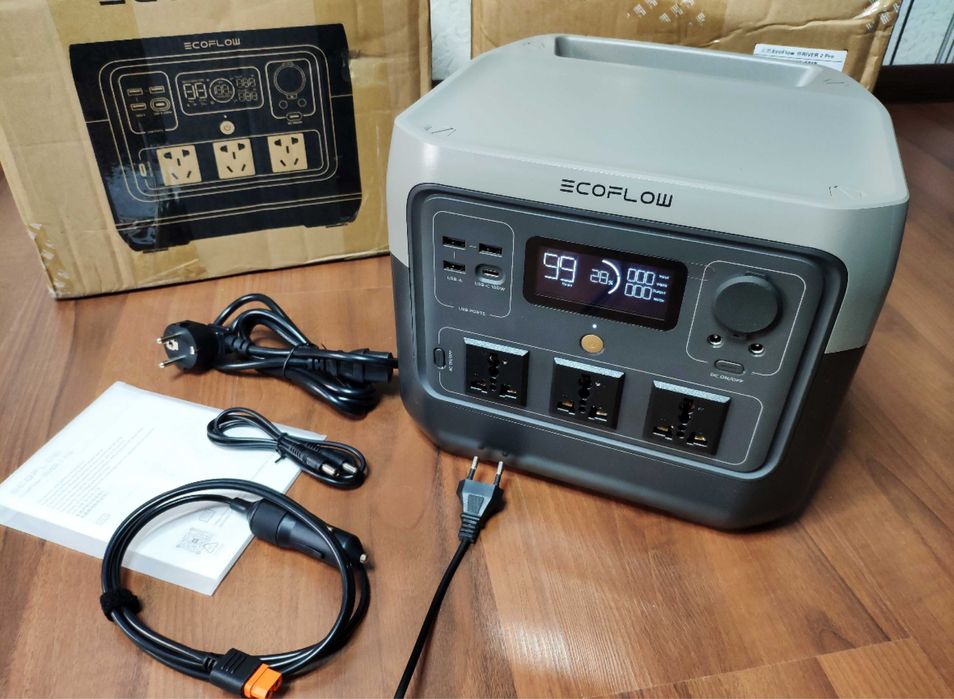 Зарядна станція Еко фло EcoFlow river 2 pro EU розетки