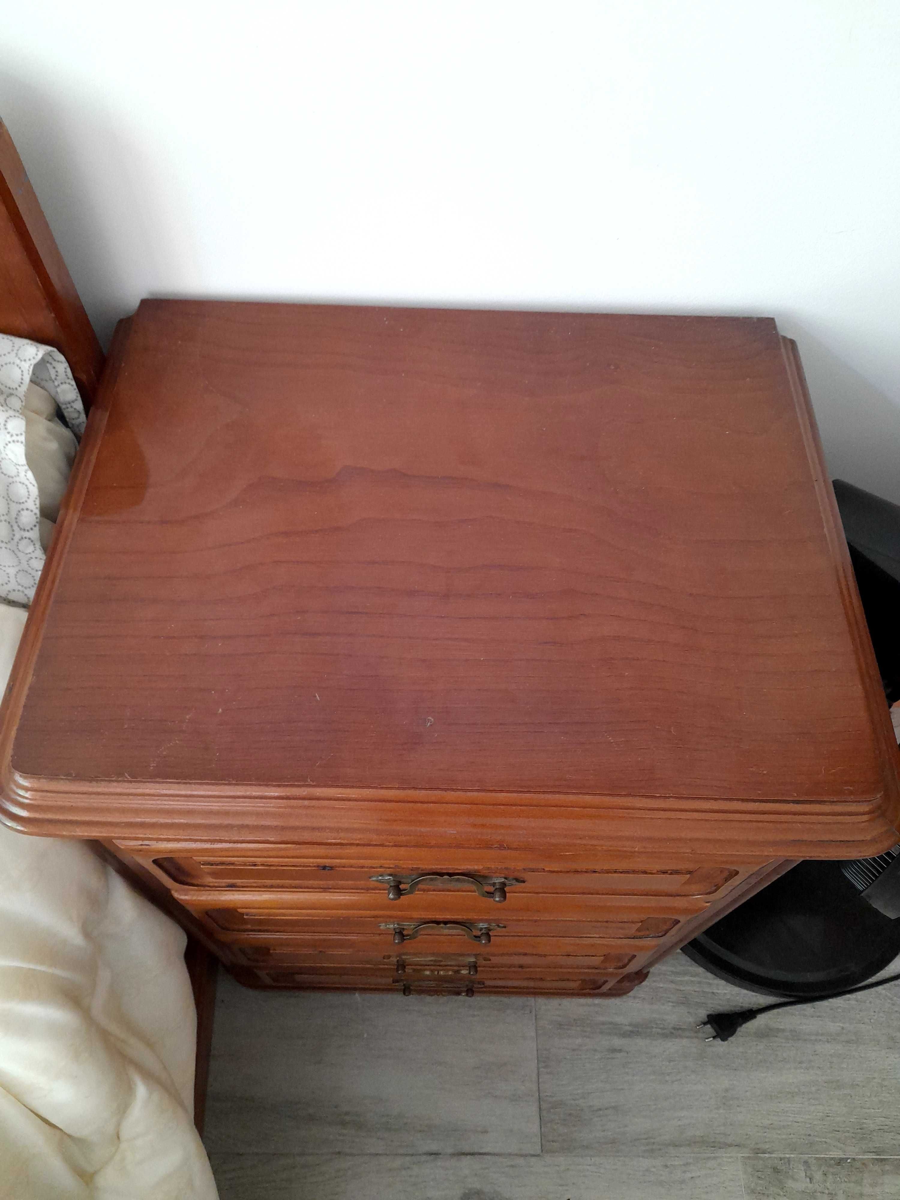 Conjunto para quarto, movel e mesa de cabeceira