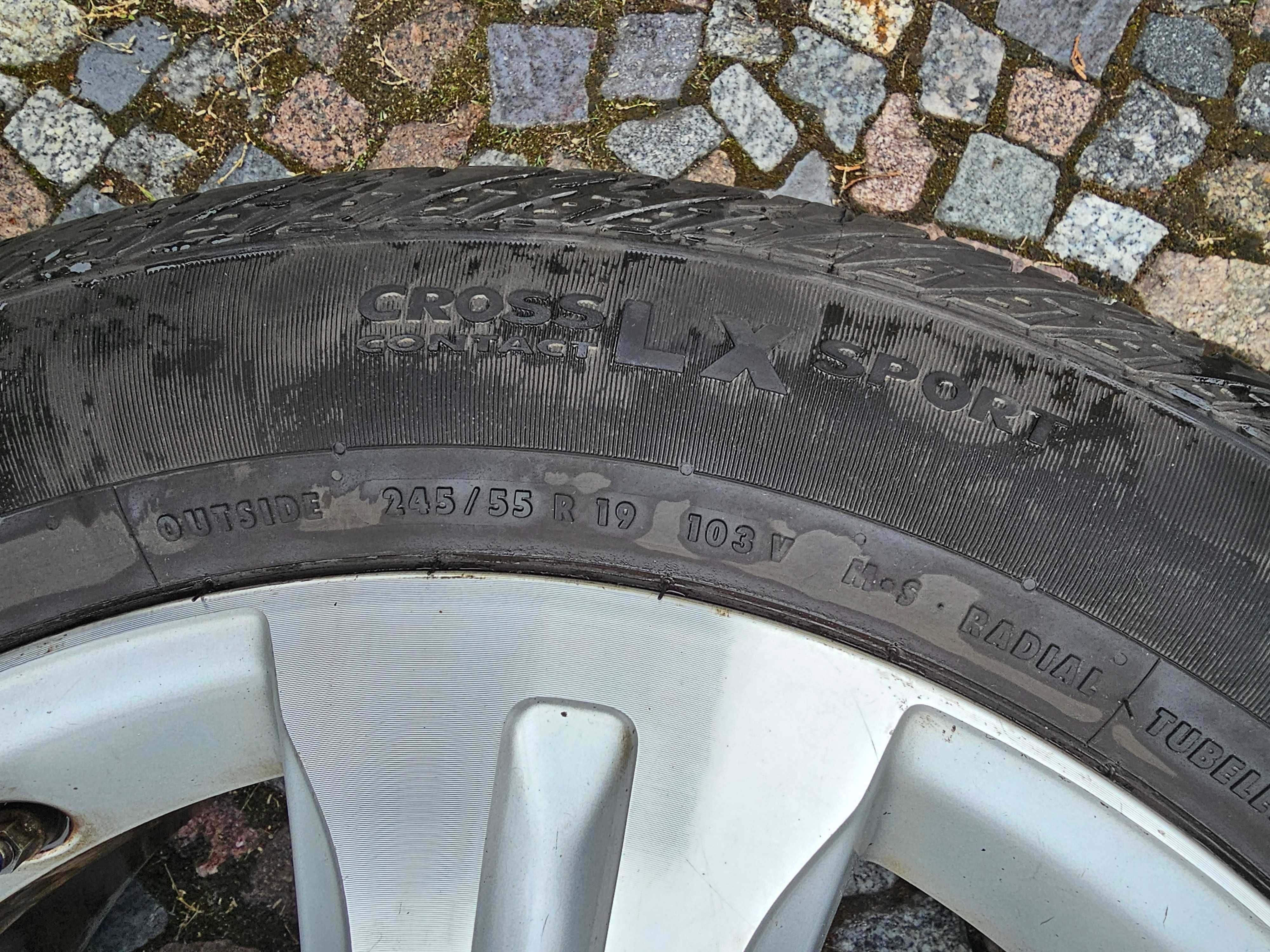 FELGA i OPONA 245/55 R19 19" 5X114.3 TOYOTA Oryginał