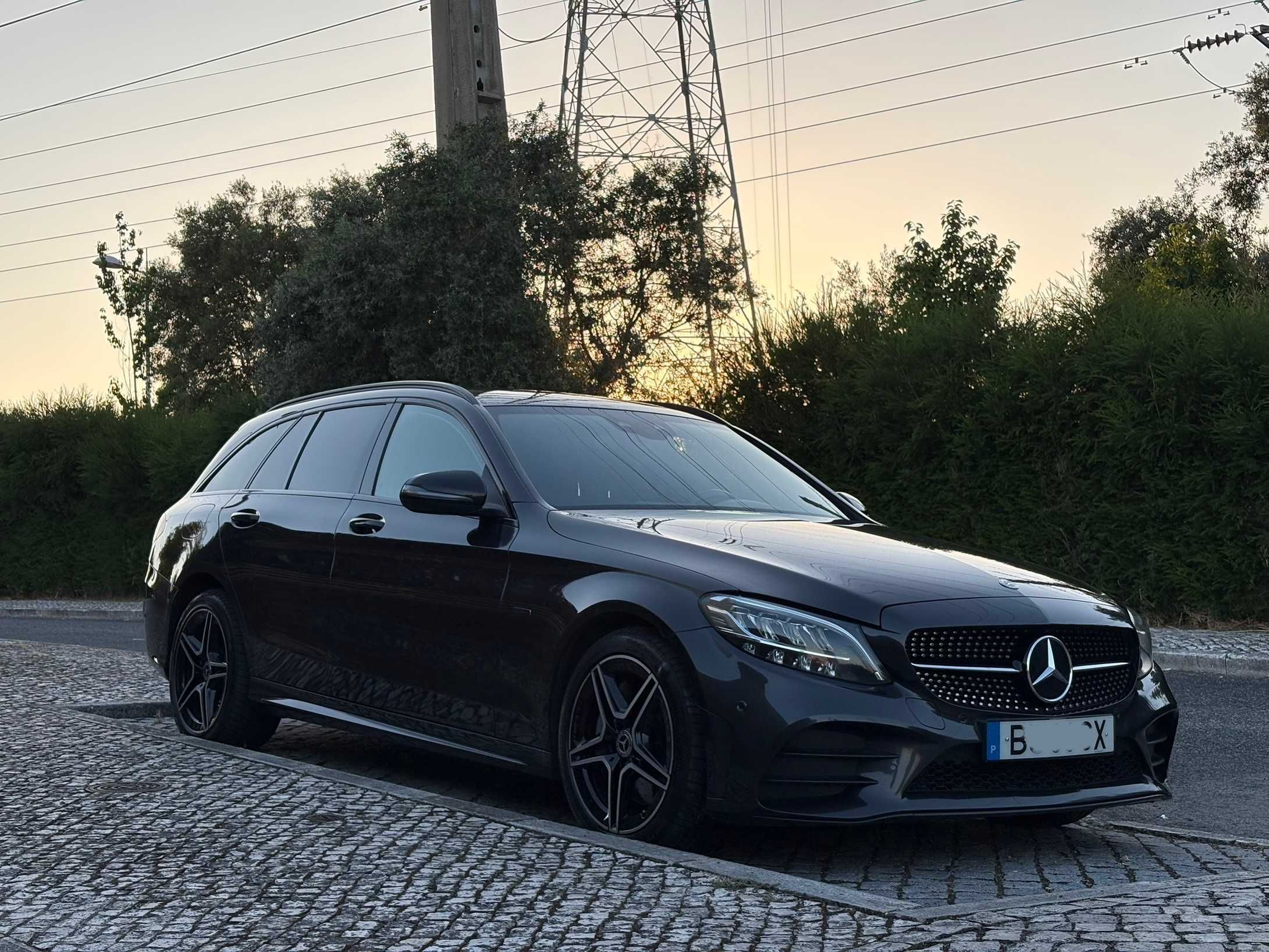 Mercedes C 300de Pack AMG completo