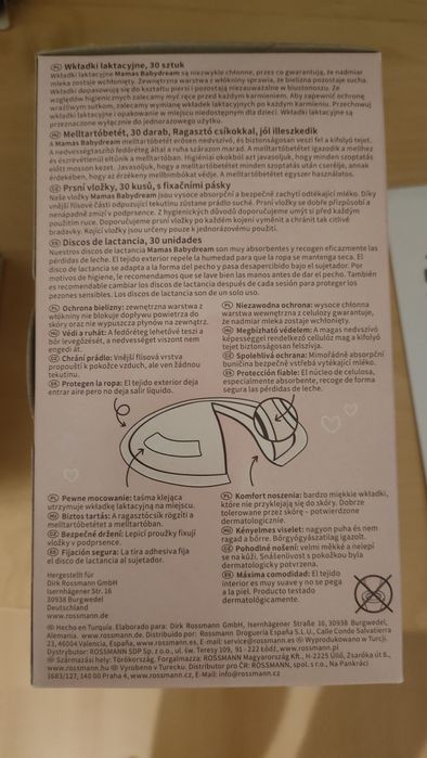Wkładki laktacyjne