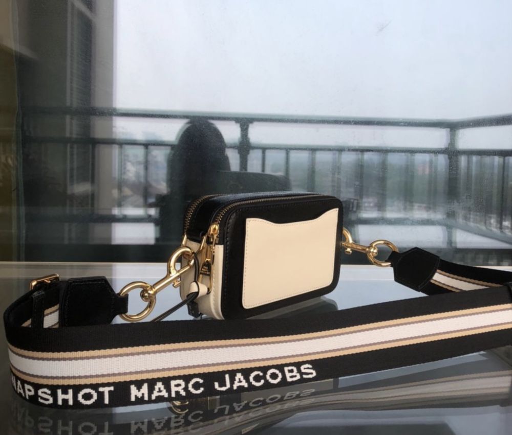Torebka damska Marc Jacobs Snapshot na pasku skóra