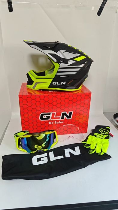 Мотошолом кросовий  шлем кроссовый  шолом для ендуро