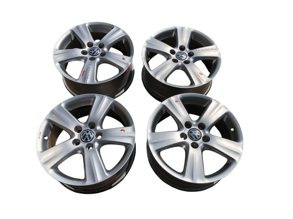 Felgi Aluminiowe Komplet R17 7JX ET:54 5x112 57,1 MM Audi Volkswagen Seat Skoda - Gwarancja Wysyłka