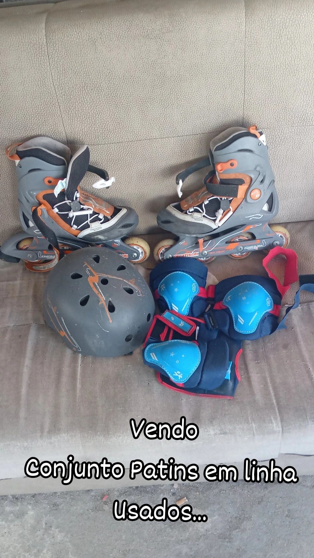 Conjunto Patins em Linha