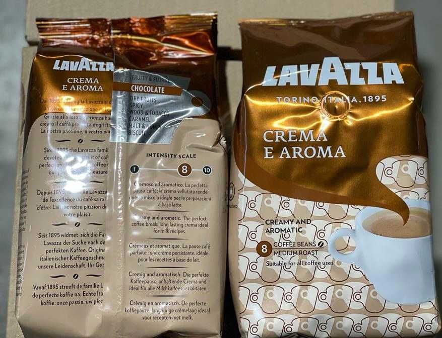 Кофе в зернах Lavazza Crema e Aroma 1кг.( Лавацца Крема) Опт и розница