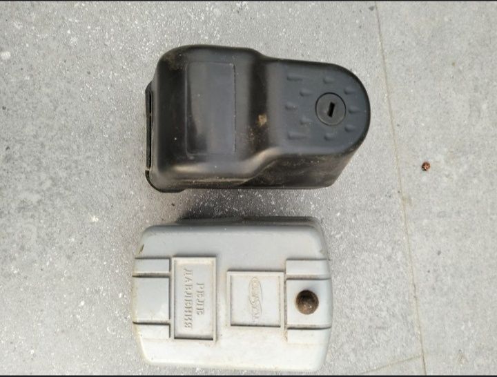 Реле давления + кронштейн с ловушкой, рабочие