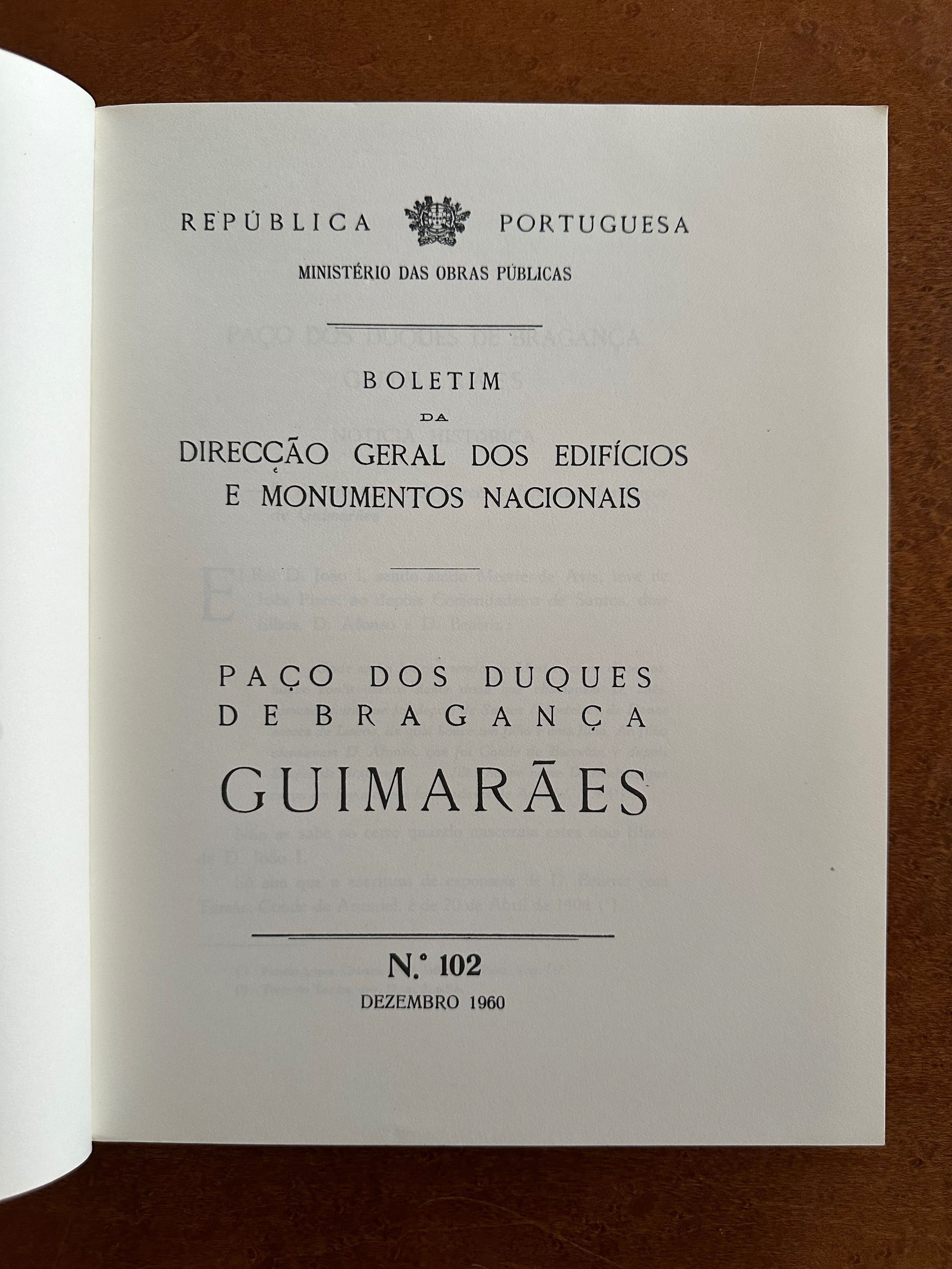 Boletim da DGEMN - Paço dos Duques de Bragança Guimarães (102)