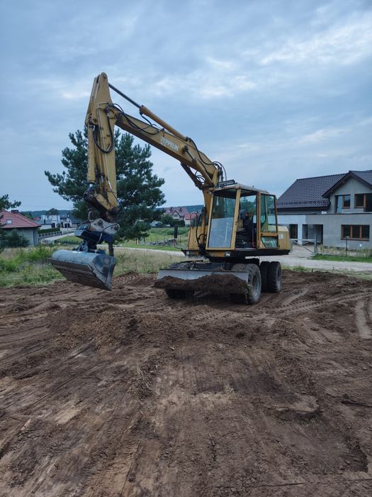 Usługi koparka kołowa, wynajem