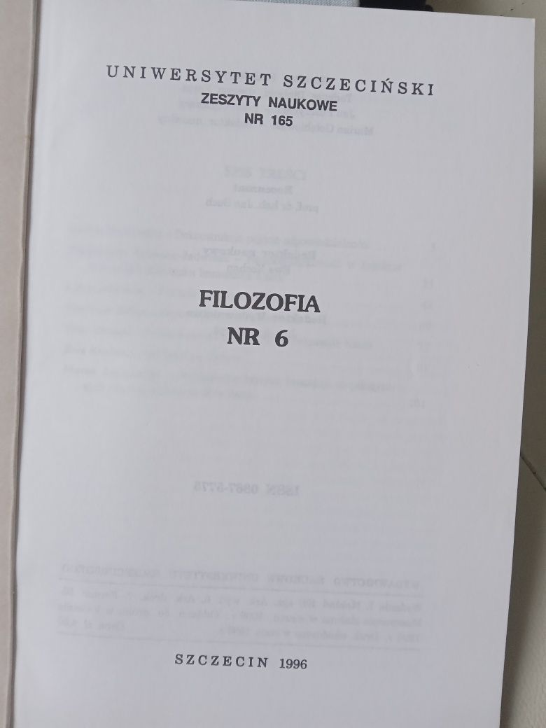 Zeszyt Filozofia nr 6