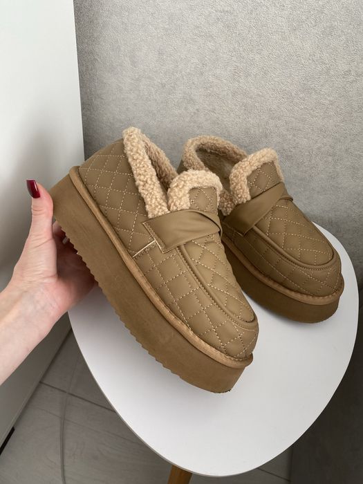 Уггі tazz короткі угги беж коричневі унти tazz