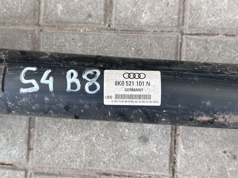 AUDI A4 S4 B8 A5 S5 8T A6 C7 3.0TDI TFSI Biturbo QUATTRO wał napędowy