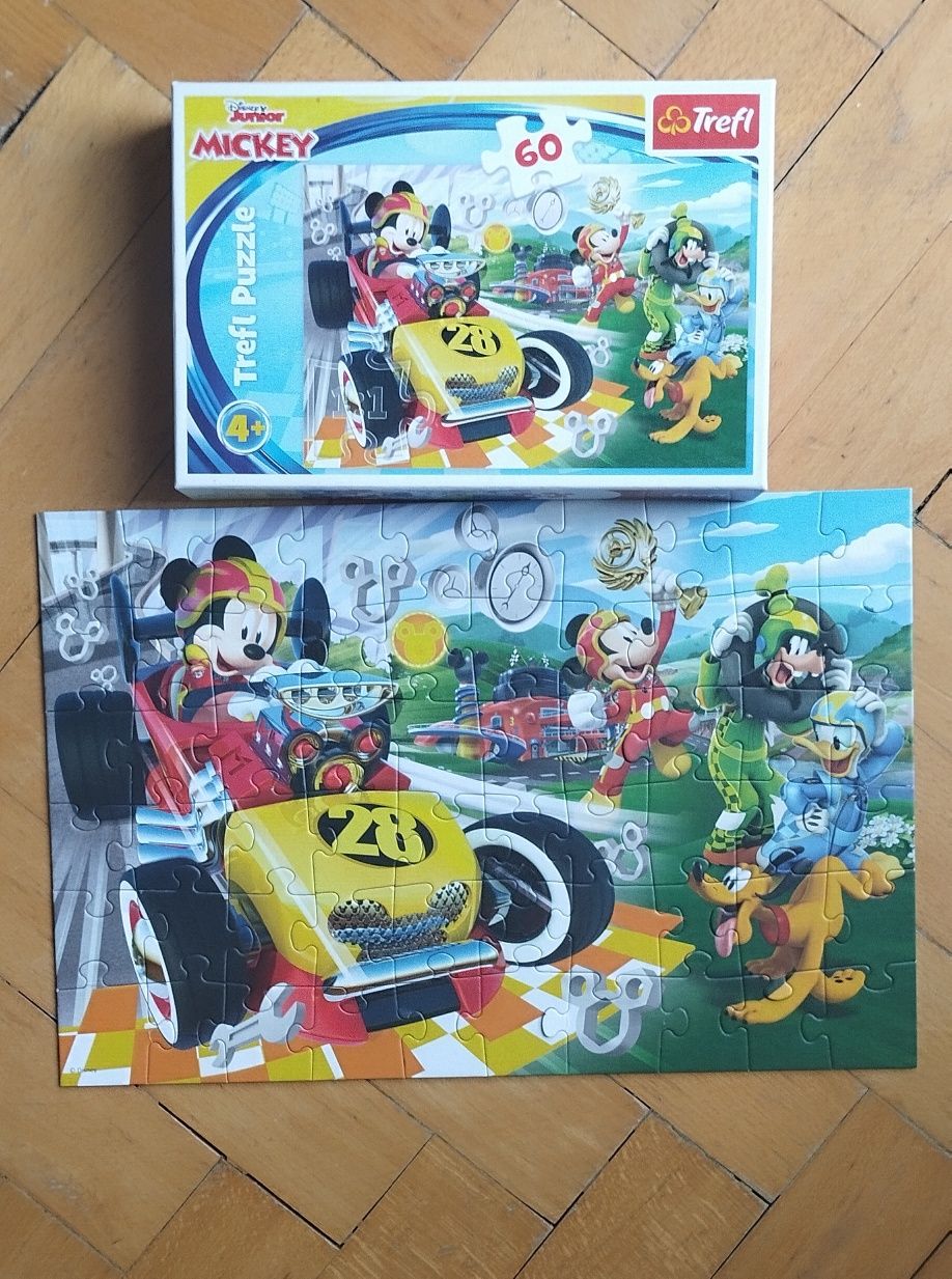 Puzzle trefl 60 elementów Mickey
