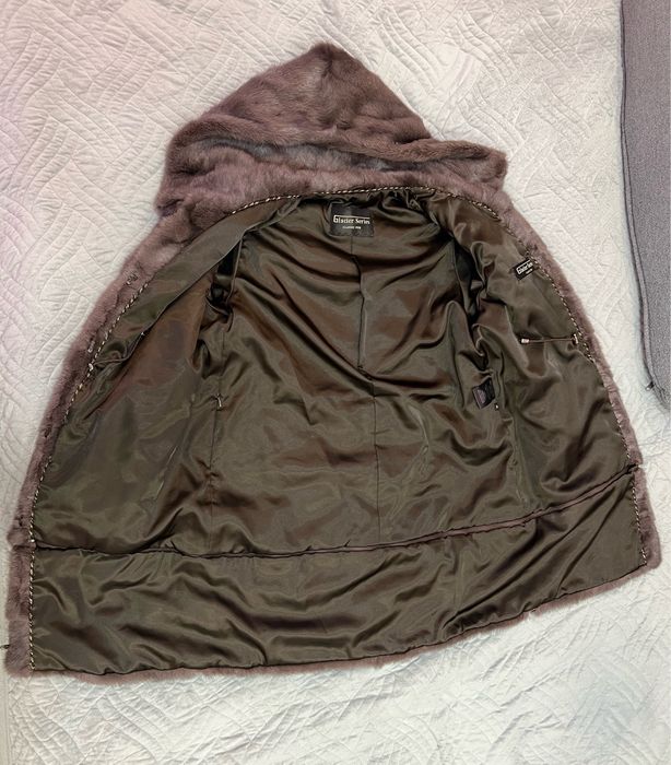 Натуральная шуба glasier series, classic fur