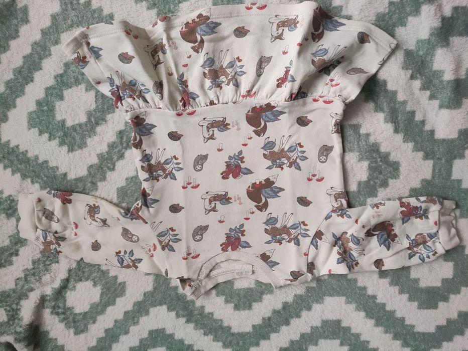 Sukienka dziewczęca H&M 74