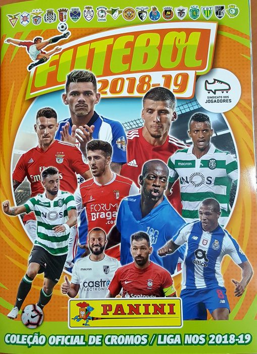 Colecção de cromos Liga NOS 2018-19 da Panini