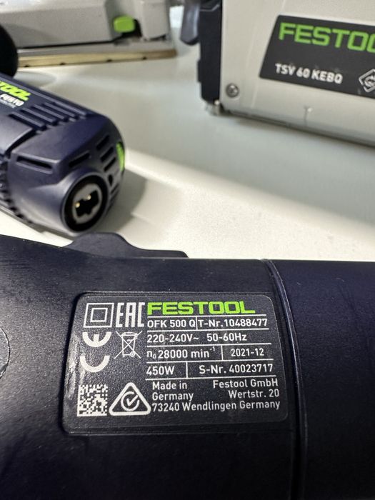 Festool OFK 500 Q кромочний фрезер Фестул