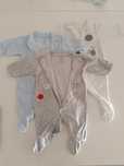 Pack 3 babygrow polares