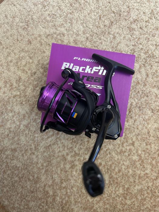 Спінінгова катушка ультралайтова Flagman blackFire area 1000