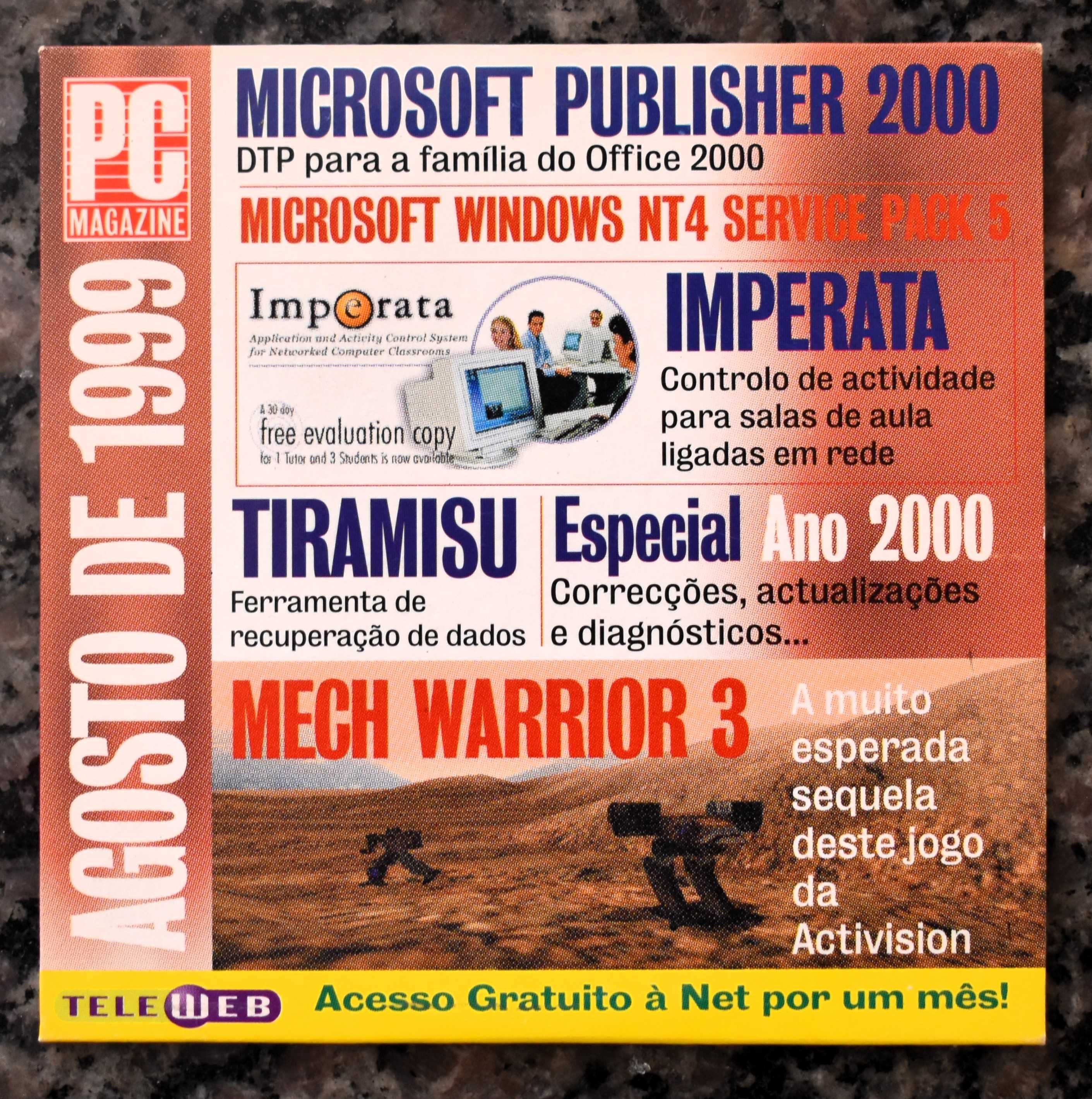 Revista PC Magazine nº 112 + CD-ROM's (1999)