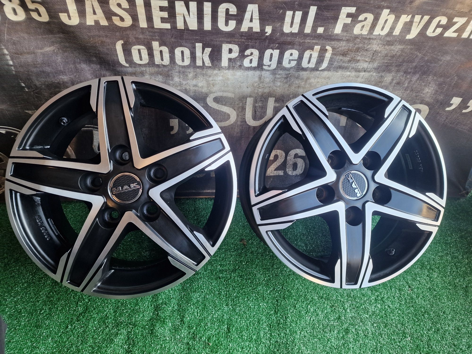 Alufelgi 16 5×130 MAK Fiat Ducato Peugeot Boxer Citroen Jumper Nowe