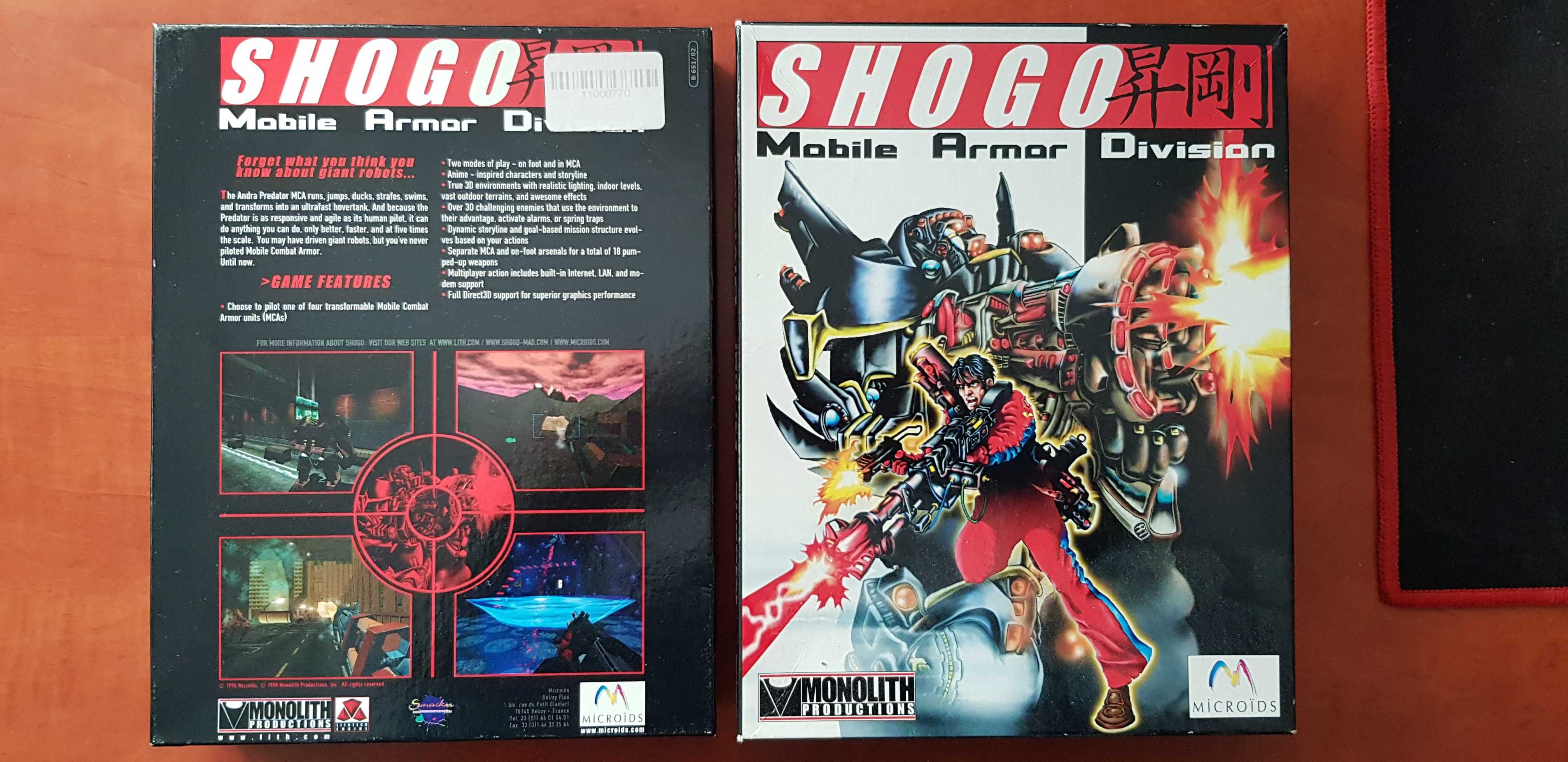 Shogo Mobile Armor Division - PC Big Box