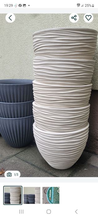 Doniczka  parkside Nowa cena za 5 szt