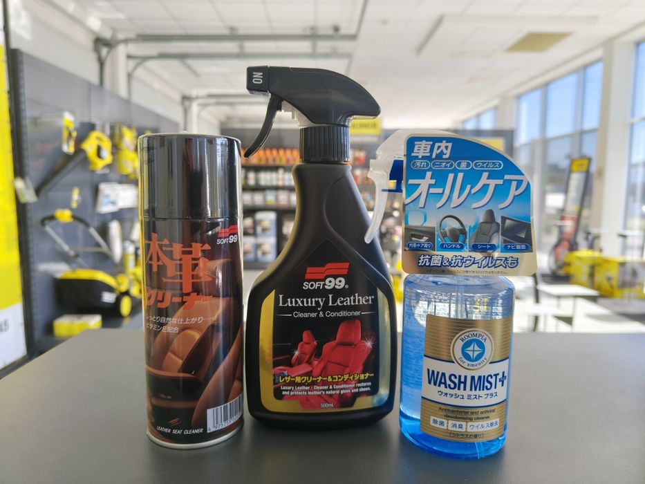 Очиститель Soft99, обезжириватель кузова, полимерный воск Софт99