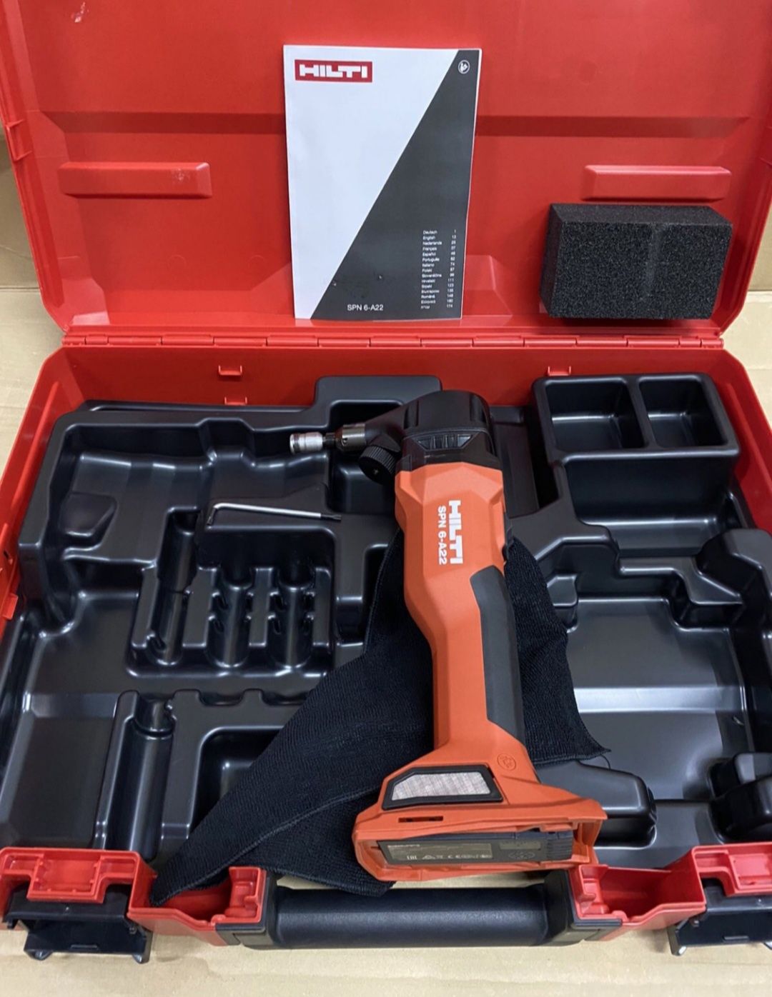 HILTI SPN6 A22 Нові 2021 рік +АКБ 5.2А 2022 рік і Кейс у подарунок