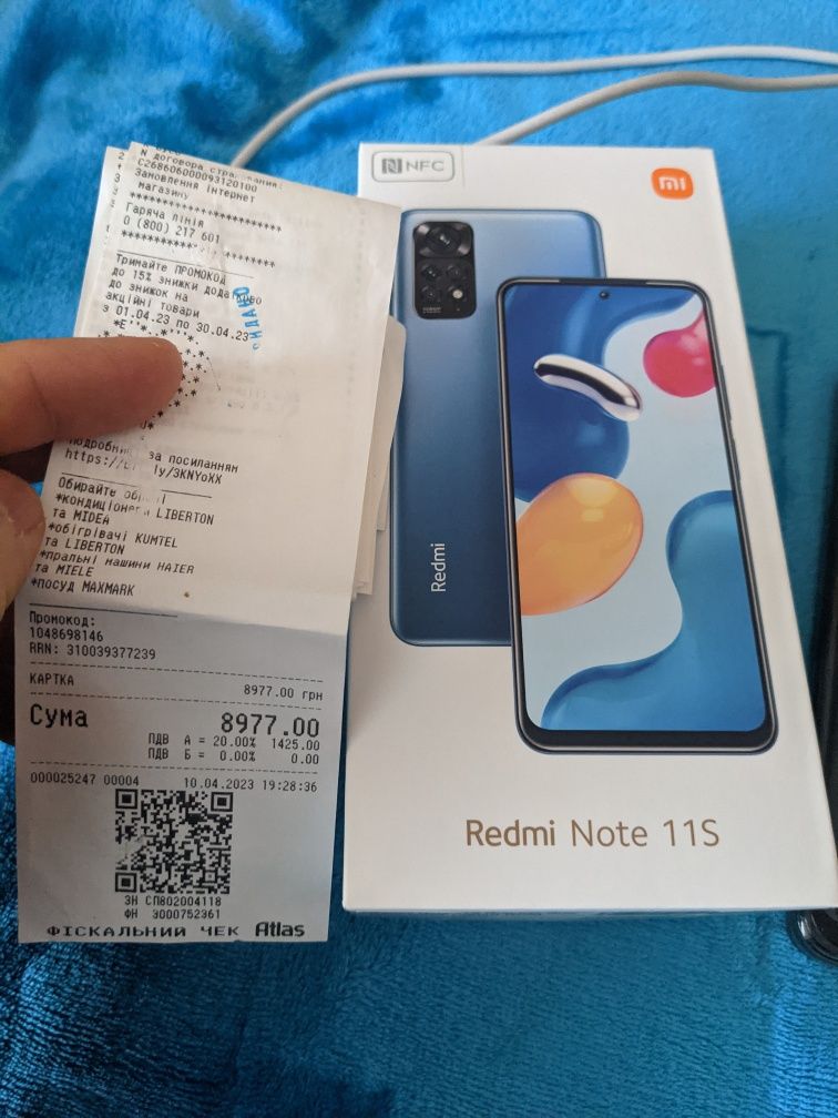 Xiaomi Redmi note 11S 6+2/128gb NFC