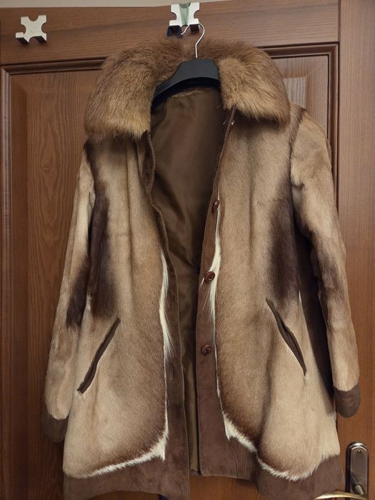 Kurtka futrzana krówka