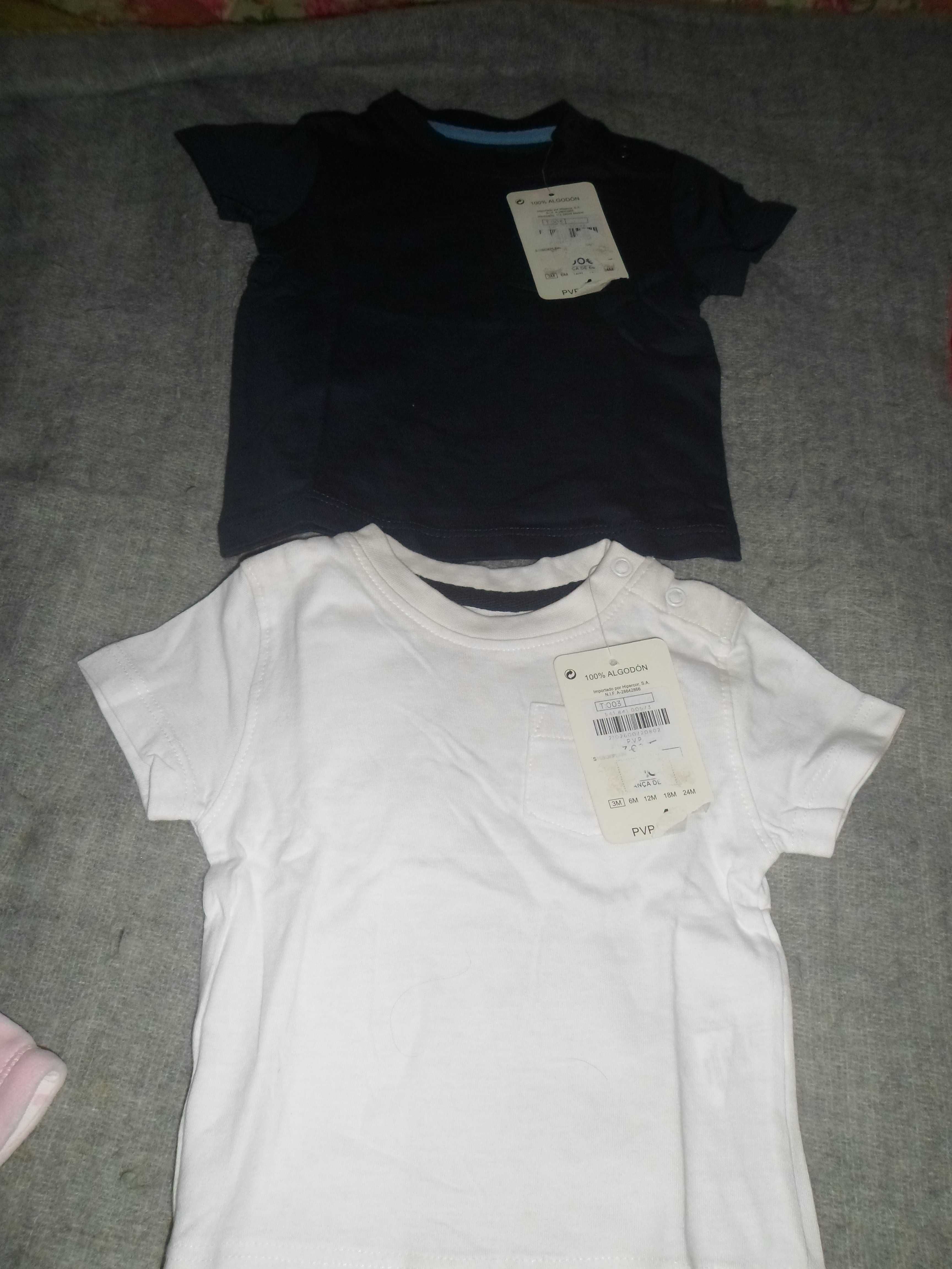 2 t-shirts novas com etiqueta para menino