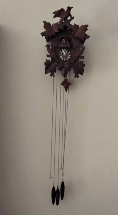 Relogio de Cuco em Madeira