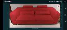 Vendo sofá  vermelho