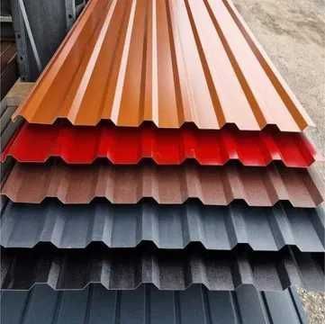 Blacha trapezowa powlekana na dach dachówka modułówka blacha z posypką