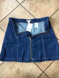 H&M spódniczka jeansowa 38