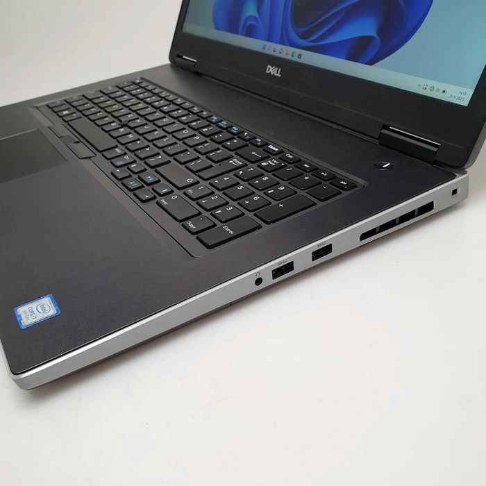 Laptop Dell Precision 7740 / RTX i7 32GB Ram DDR4 512SSD 17 cali Win11