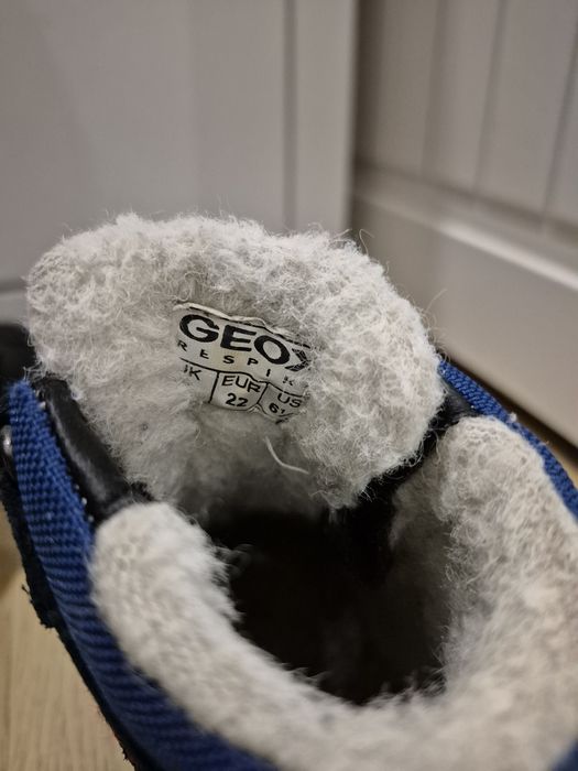 Зимові черевики ботинки дутики дутіки сапожки сапоги Geox 22 розмір 14