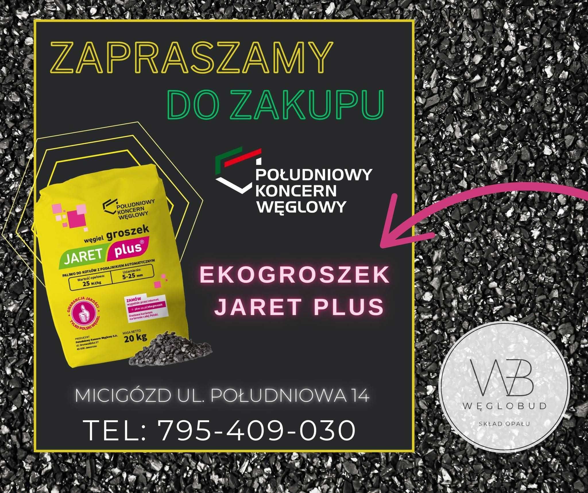 Węgiel Ekogroszek Dealer tylko HURT minimum 24 tony