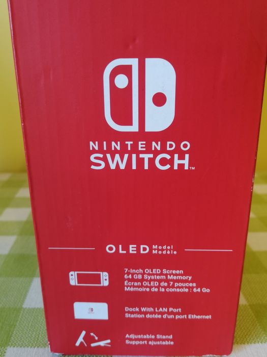 Konsola nintendo switch OLED biała