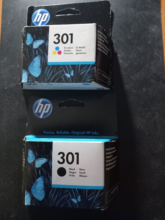 Tinteiros HP originais novos e selados