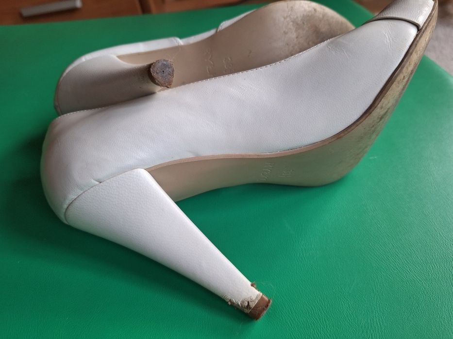 Buty damskie ślubne Ryłko r. 38