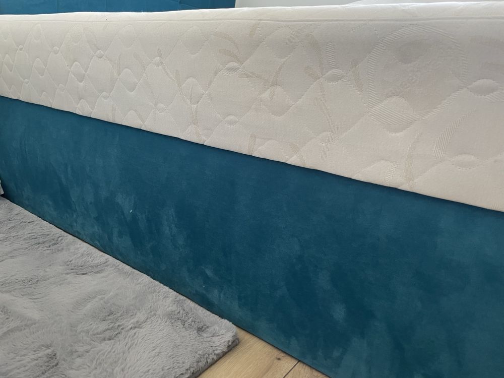 Łóżko 160x200 stan idealny materac jak nowy