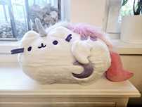 Pusheen jednorożec świeci gra świecący muzyka