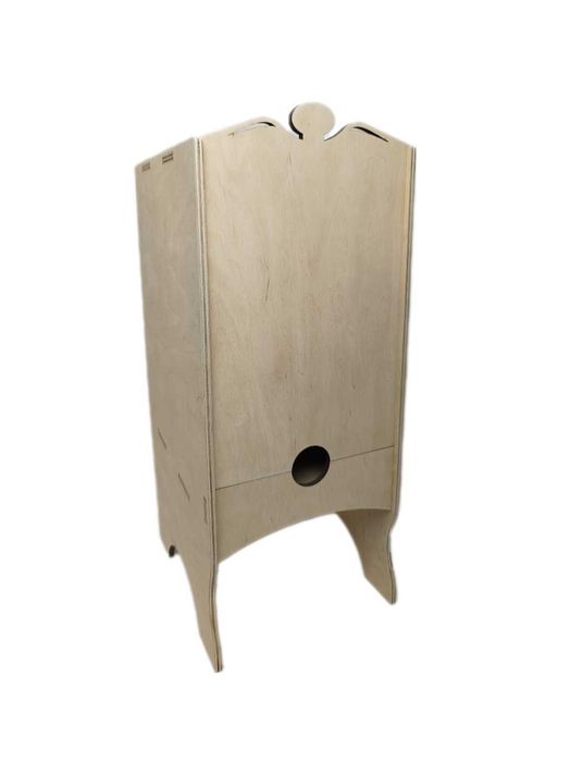 Skrzynka pudełko na sok 5l drewniane