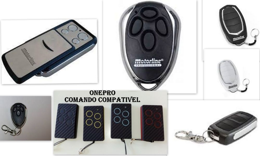 MOTORLINE - Comando de garagem compatível ONEPRO