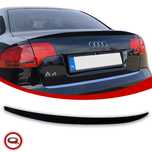 Audi A4 B6 B7 Spoiler Lotka Dokładka Tylna Czarny Połysk
