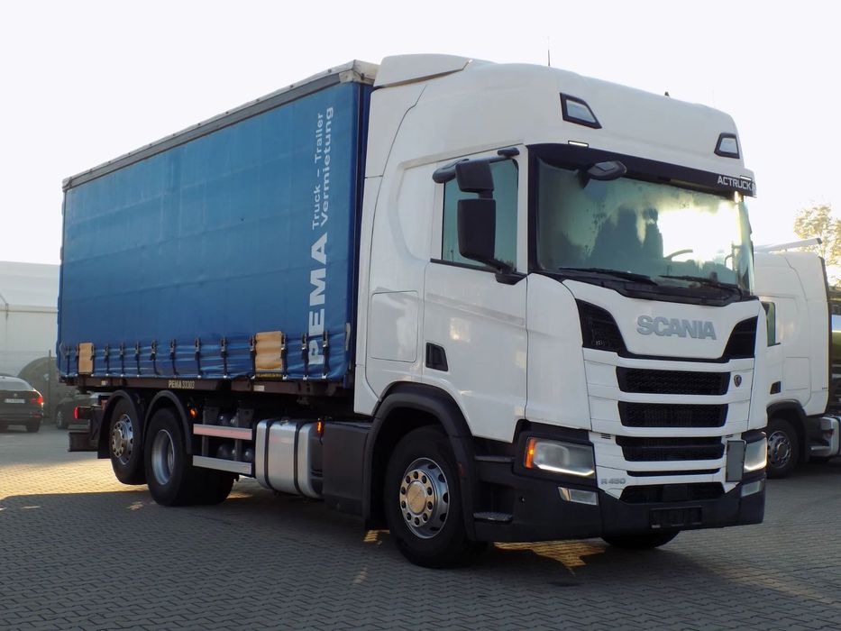 Scania R450/BDF/KLIMA POSTOJOWA/EURO 6D/  Po kontrakcie serwisowym.Oś skretna.