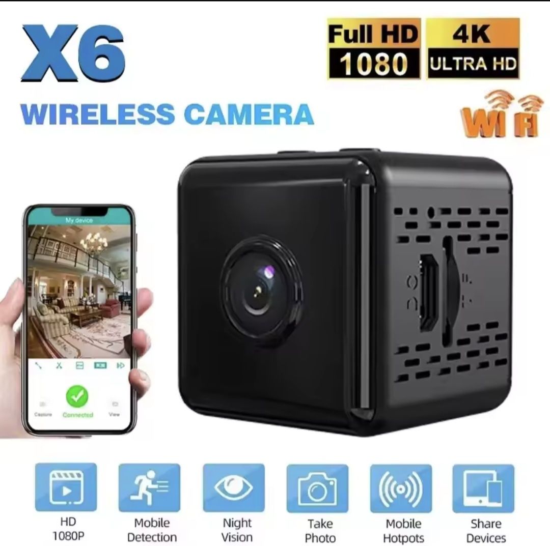 Бездротова wifi mini camera X6